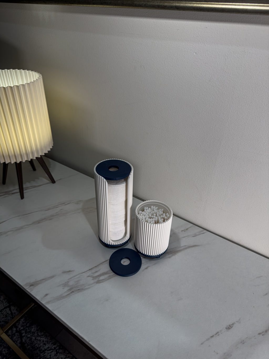 Kutas Cotton Pads & Cotton Swabs Holder